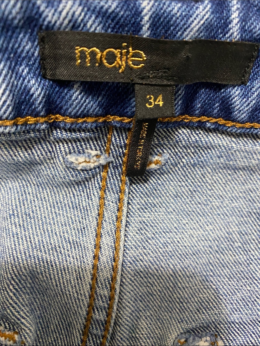 Maje Plouf High Rise Jeans - Picture 5 of 16